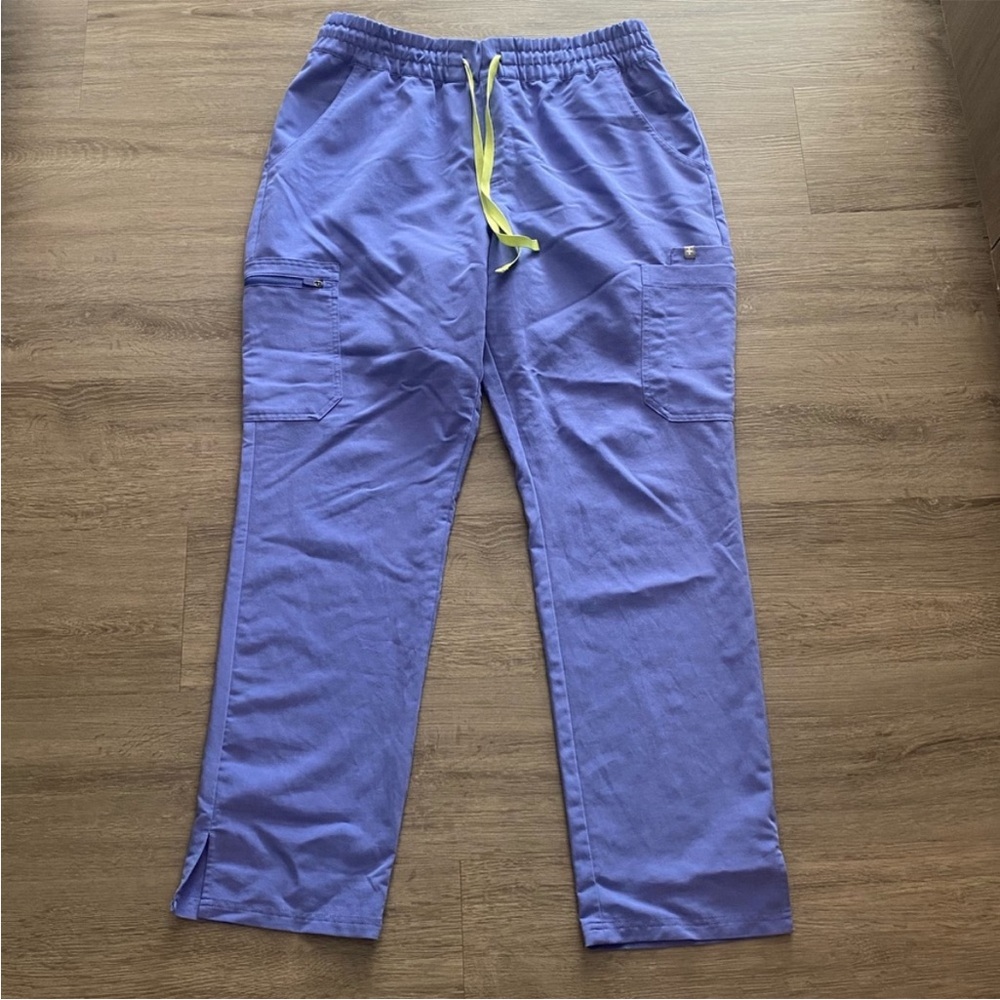 FIGS High Waisted Dowa Scrub Pants - Blueberry, Large